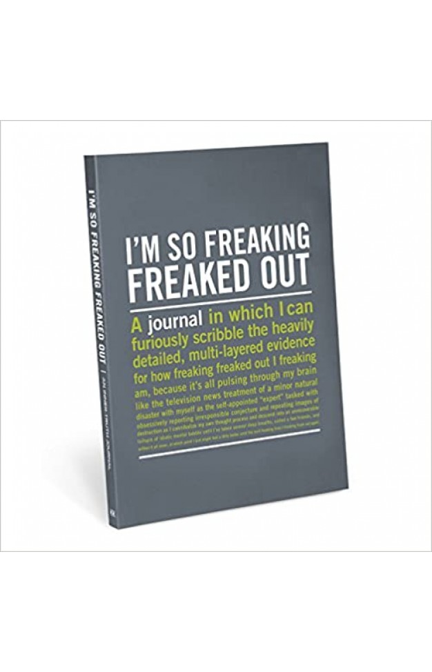 Knock Knock I'm So Freaking Freaked Out Inner-Truth Journal Paperback